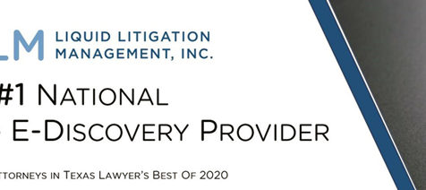 2020 Best ediscovery provider